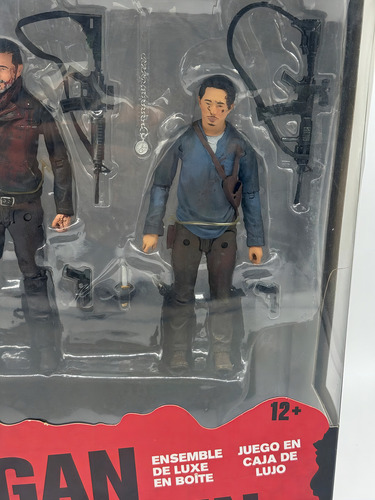 Negan & Glenn The Walking Dead Deluxe Box Mcfarlane Nuevo (Usado)
