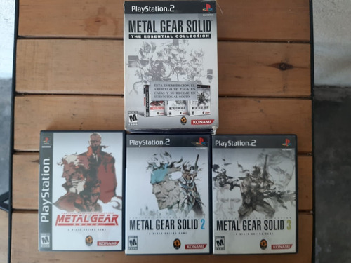 Metal Gear Solid The Essental Collection Ps2