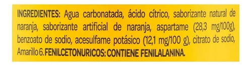 Refresco Aurrera Sabor Naranja 3 L