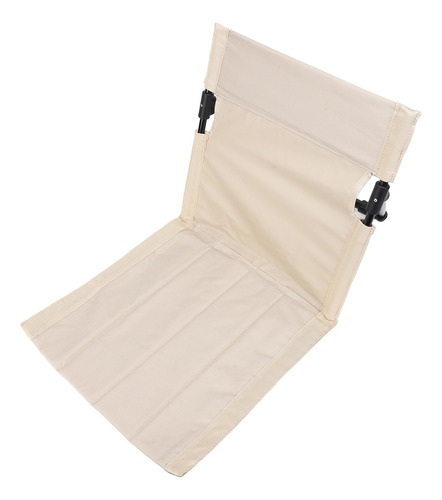 Silla De Playa Con Respaldo Ajustable, Plegable Y Portátil