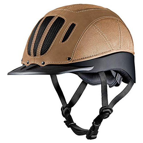 Casco De Montar Caballo Sierra Denim De Rendimiento.