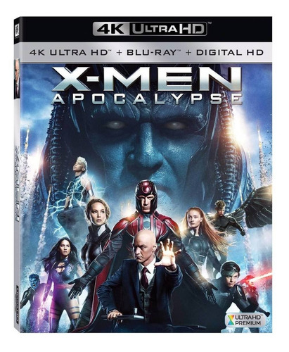 4k Ultra Hd + Blu-ray X Men Apocalypse / X-men Apocalipsis