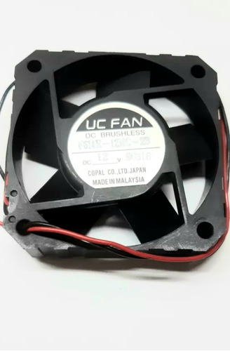 Turbina Cooler 12v  Buje 60x60x14 Mm Japón Uc Fan