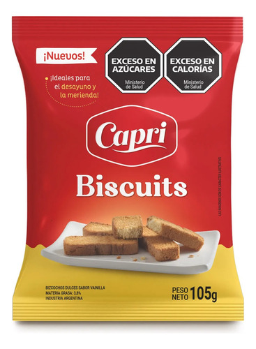Biscuits Capri 105 Gr 