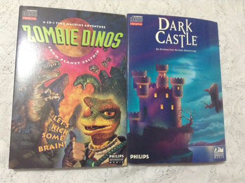 Philips Cd I Dark Castle Y Zombie Dinos 