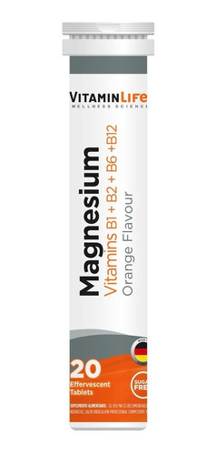 Magnesio + Vitaminas (20 Efervescentes) Vitamin Life