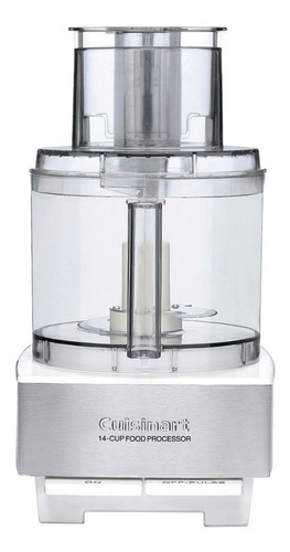 Imagen 1 de 2 de Procesador de alimentos Cuisinart Custom 14 DFP-14 720W white y stainless 120V