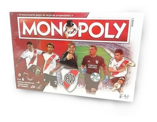 Monopoly River Plate - Juego De Mesa 