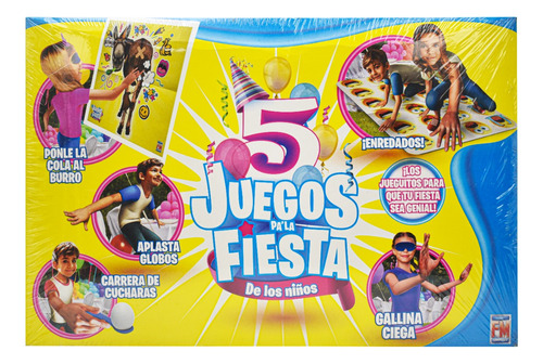 5 Juegos Pa La Fiesta De Los Niños Fotorama Cd