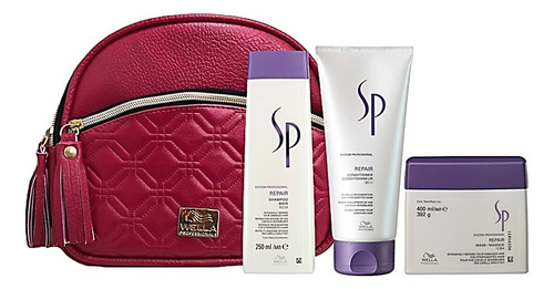 Shampoo +conditioner +mascarilla Wella Sp Repair Profesional