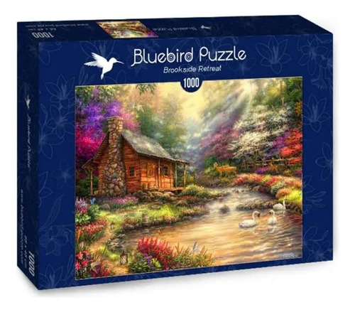 Bluebird Puzzle 1000 Pzs - Brookside Retreat