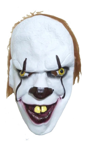 Mascara De Latex Payaso Asesino It Pennywise Halloween