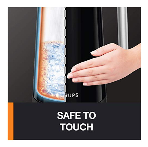 Hervidor Eléctrico Krups Smart Temp, 1.7 L, Acero