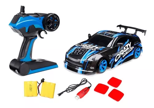 Carrinho de Controle Remoto GTR Lexus Drift 4WD Original - Frete