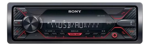 Autoestereo Sony Con Usb Y Auxiliar 6.5  + Bocinas Dsx-a110u