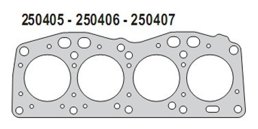 Junta Tapa De Cilindro Fiat 128 1100cc