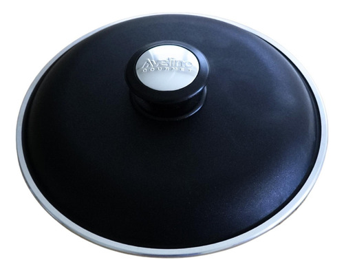 Sartén Avellino Bd1005 Con Tapa De 24 Cm Black Diamond Color Negro