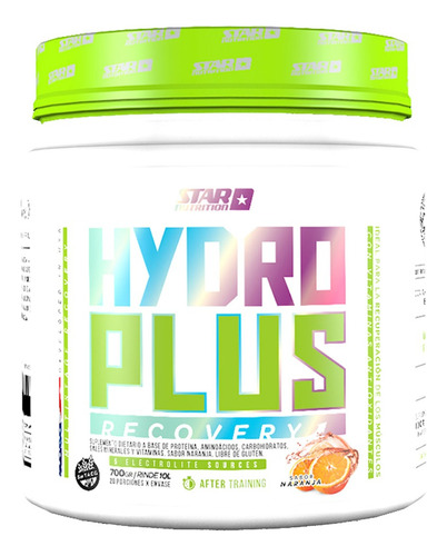 Hydroplus Recovery 700g Star Nutrition Recuperador Muscular