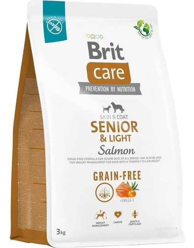 Brit Care Senior & Light Salmon Grain Free 3 Kg