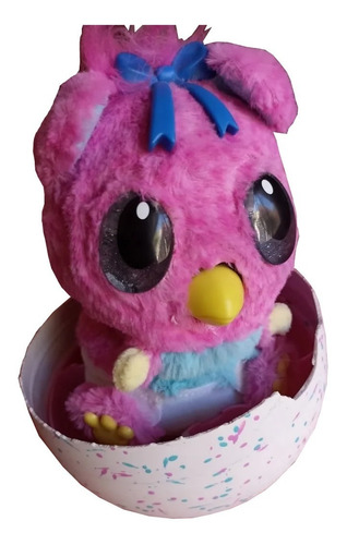 Hatchimals Bebé Pájaro Con Luz Y Sonido De 15 Cms