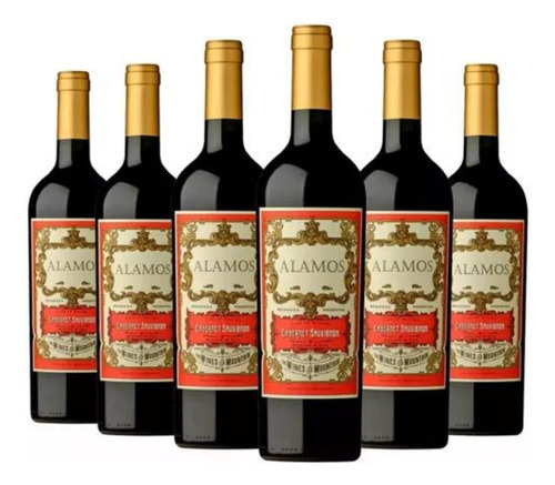 Vino Alamos Cabernet Sauvignon 750ml X6 - Pérez Tienda - 