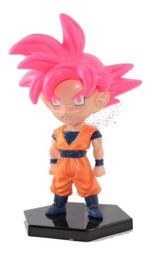 Gokú Red Chibi Dragon Ball Figuras Muñecos (animekawaii)