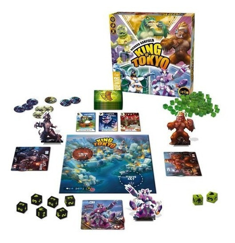 King Of Tokyo Devir Juego De Mesa 22389