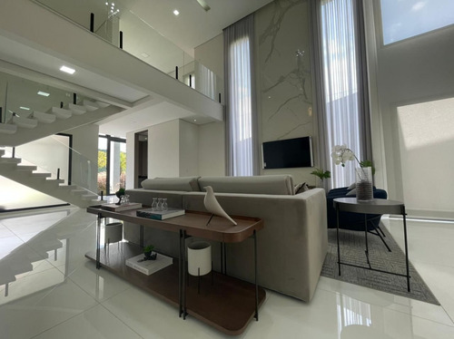 Casa De Alto Padrão Para Locação Em Alphaville - Gênesis 2 - Casa 560m² - 6 Suítes - 6 Vagas - Mobiliada - Cnclp1102-2