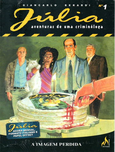 Gibi Júlia Nova Série - Em Português - Editora Mythos - Formato 16 X 21 - Capa Mole - Bonellihq
