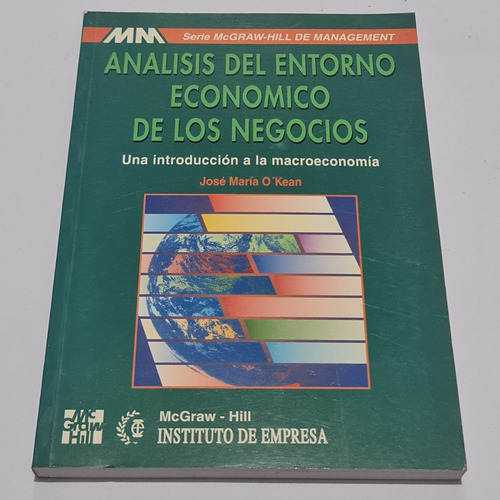Analisis Del Entorno Económico De Los Negocios José Okean (Usado)