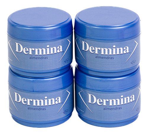 Crema Hidratante Dermina Almendras 230 Ml - 4 Pz
