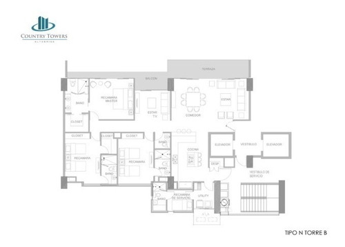Imagen 4 de 4 de Country Towers