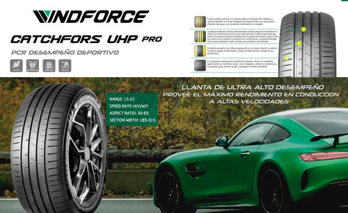 Llanta Windforce 275/60zr20 119wxl Catchfors Uhp Pro Pcr