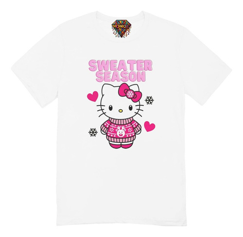 Playera Estampada Hello Kitty Sweater Season Dtf