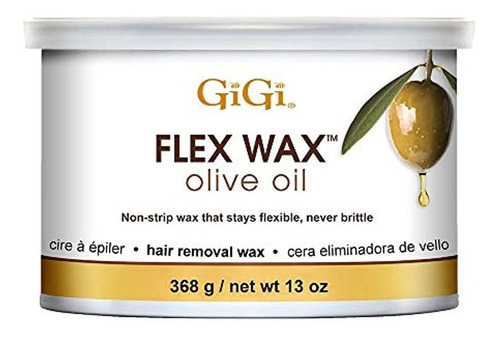 Gigi Aceite De Oliva Flex Cera  Cera De Depilacion Nonstrip