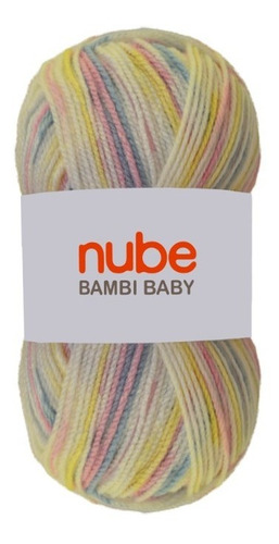 Hilado Nube Bambi Baby X 10 Ovillos - 1 Kg. Por Color