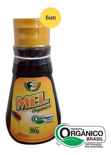 Imagem 1 de 1 de Kit Mel Marmeleiro Biodinâmico Orgânico 200g (6 Un)