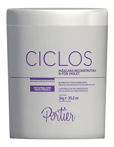 Portier Ciclos B-tox Violet Matizadora - 1kg