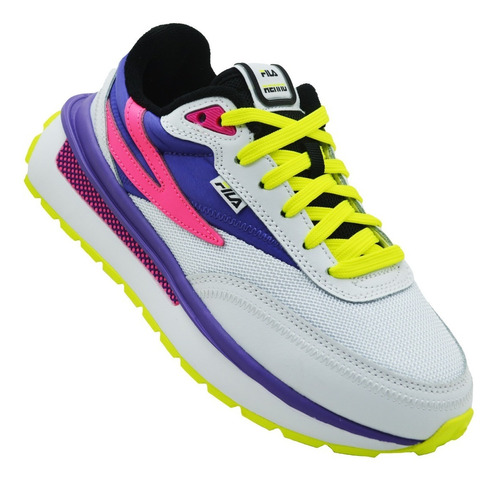 Tenis Fila Renno 3rm02271-152 Wht/elpp/kopk Kid's