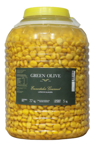 Lupines En Salmuera Green Olive 5 Kg