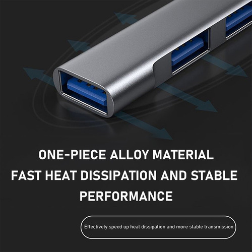 Adaptador Mini Usb Hub Extensions 4 Puertos Usb Usb Station