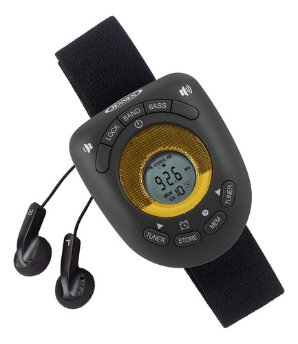 Radio De Brazalete Estéreo Digital Am/fm Reloj