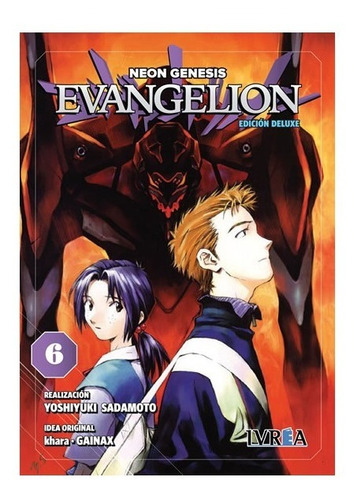 Evangelion Edición Deluxe Tomo 6 Manga Ivrea Lelab 
