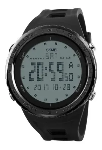 Reloj Cron metro Digital Skmei 1246 Alarma Luz Deportivo