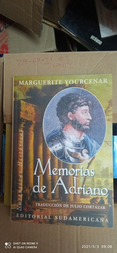 Libro Memorias De Adriano. Marguerite Yourcenar