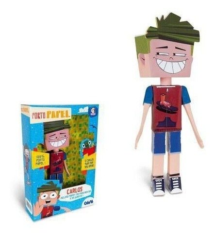 Imagem 3 de 3 de Porto Papel Boneco Carlos - Cotiplás