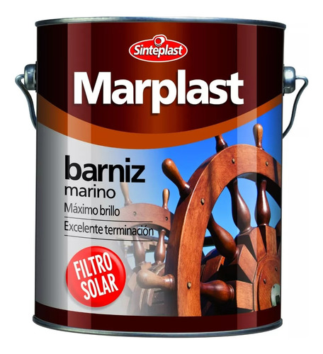 900ml Barniz Marino Alto Brillo Sinteplast Marplast Ecopint