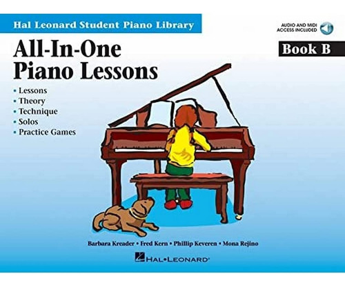 All-in-one Piano Lessons Book B: International Edition (hal 
