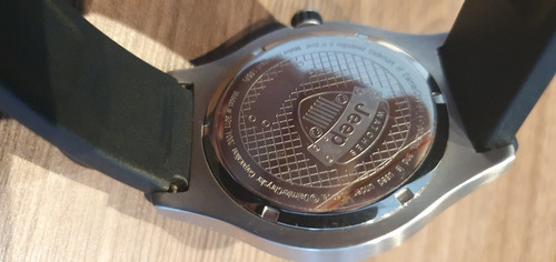 Relógio Jeep Multifunção Quartz Pulseira De Silicone