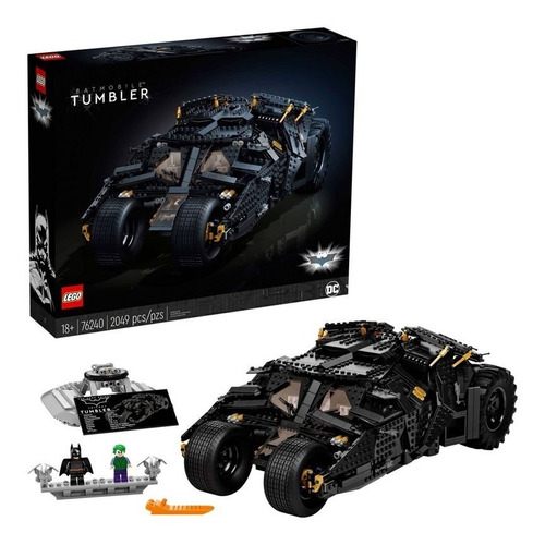 Kit De Construcción Lego Dc Batman Batmóvil Blindado 76240 Cantidad de piezas 2049